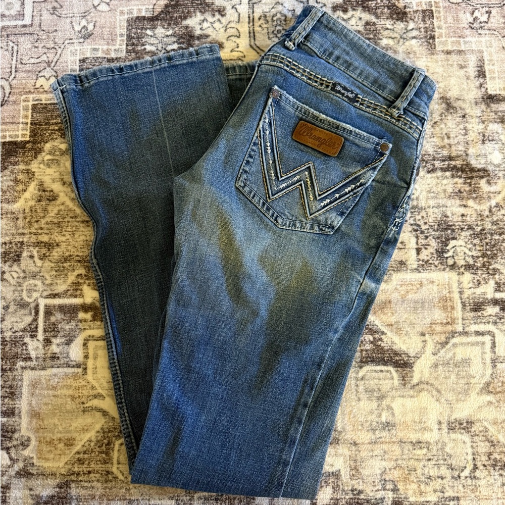 Wrangler Women's Classic Blue Boot Cut Jeans
